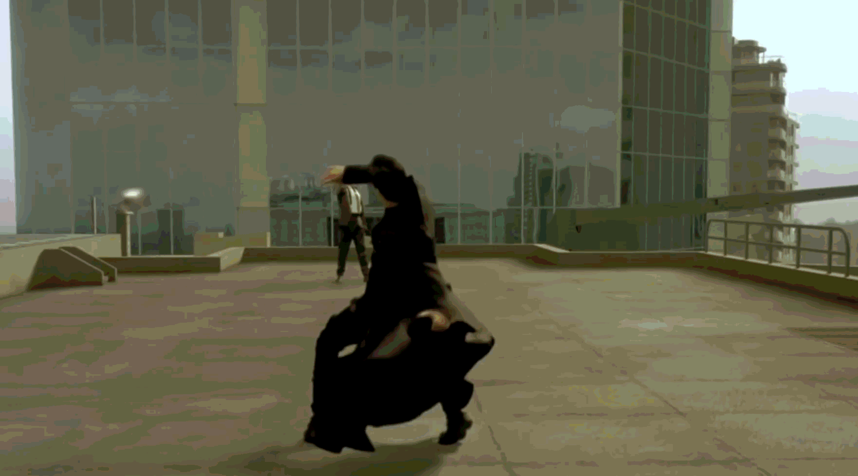 matrix bullet time.gif